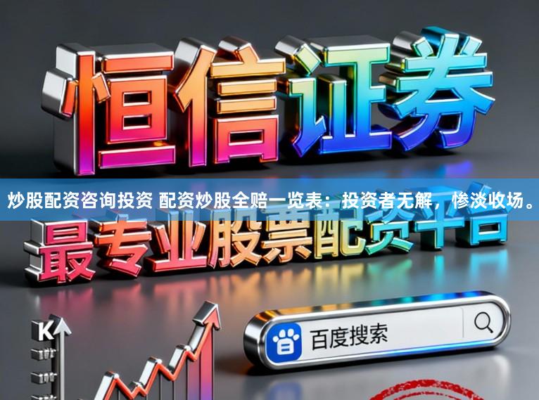 炒股配资咨询投资 配资炒股全赔一览表：投资者无解，惨淡收场。